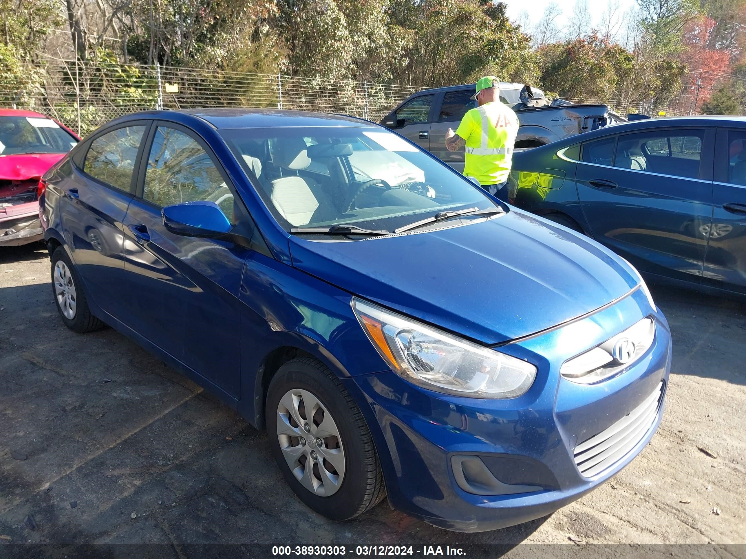 HYUNDAI ACCENT 2016 kmhct4ae4gu146843