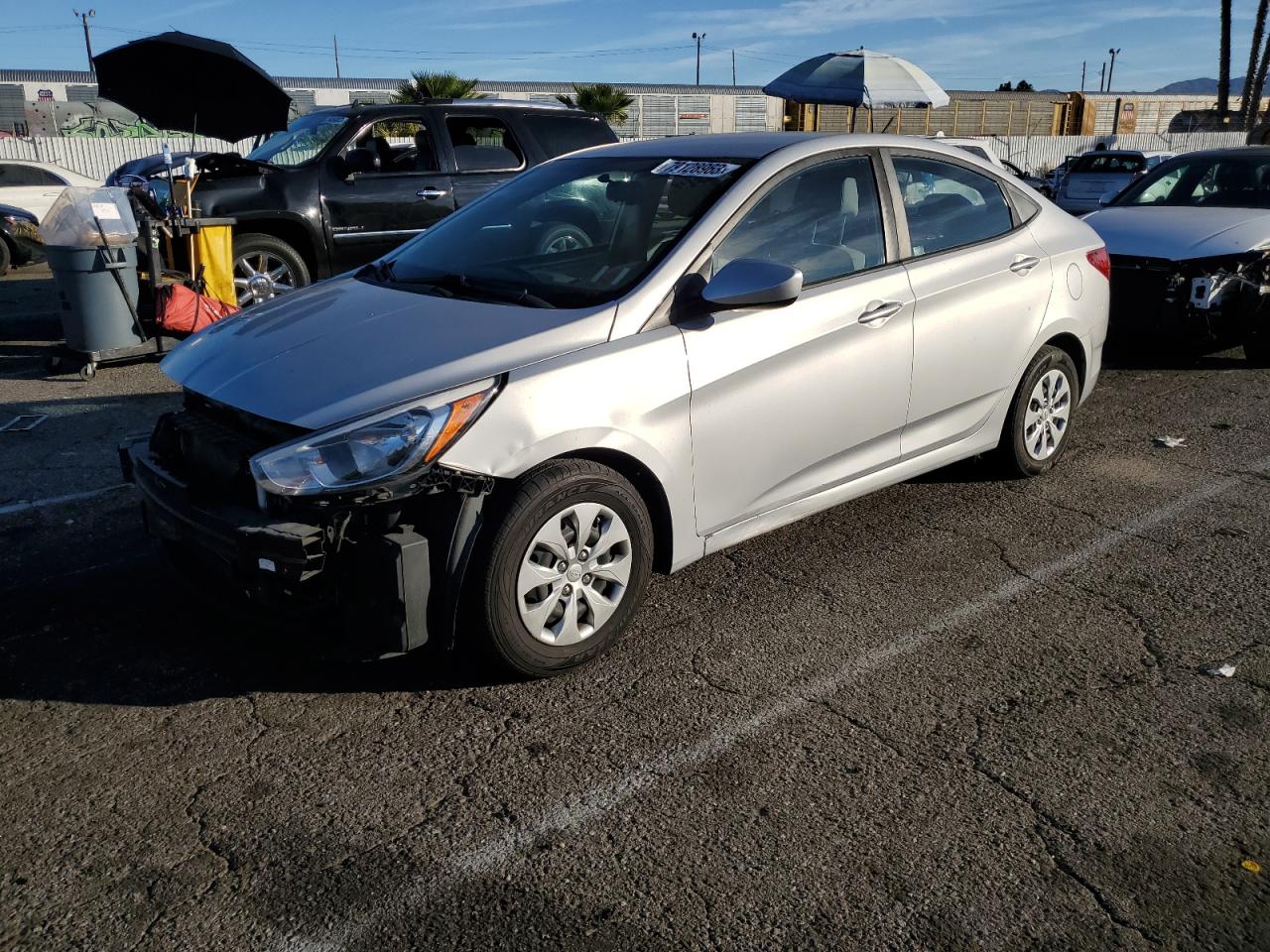 HYUNDAI ACCENT 2017 kmhct4ae4hu244613