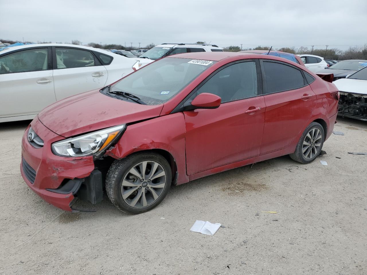 HYUNDAI ACCENT 2017 kmhct4ae4hu281354