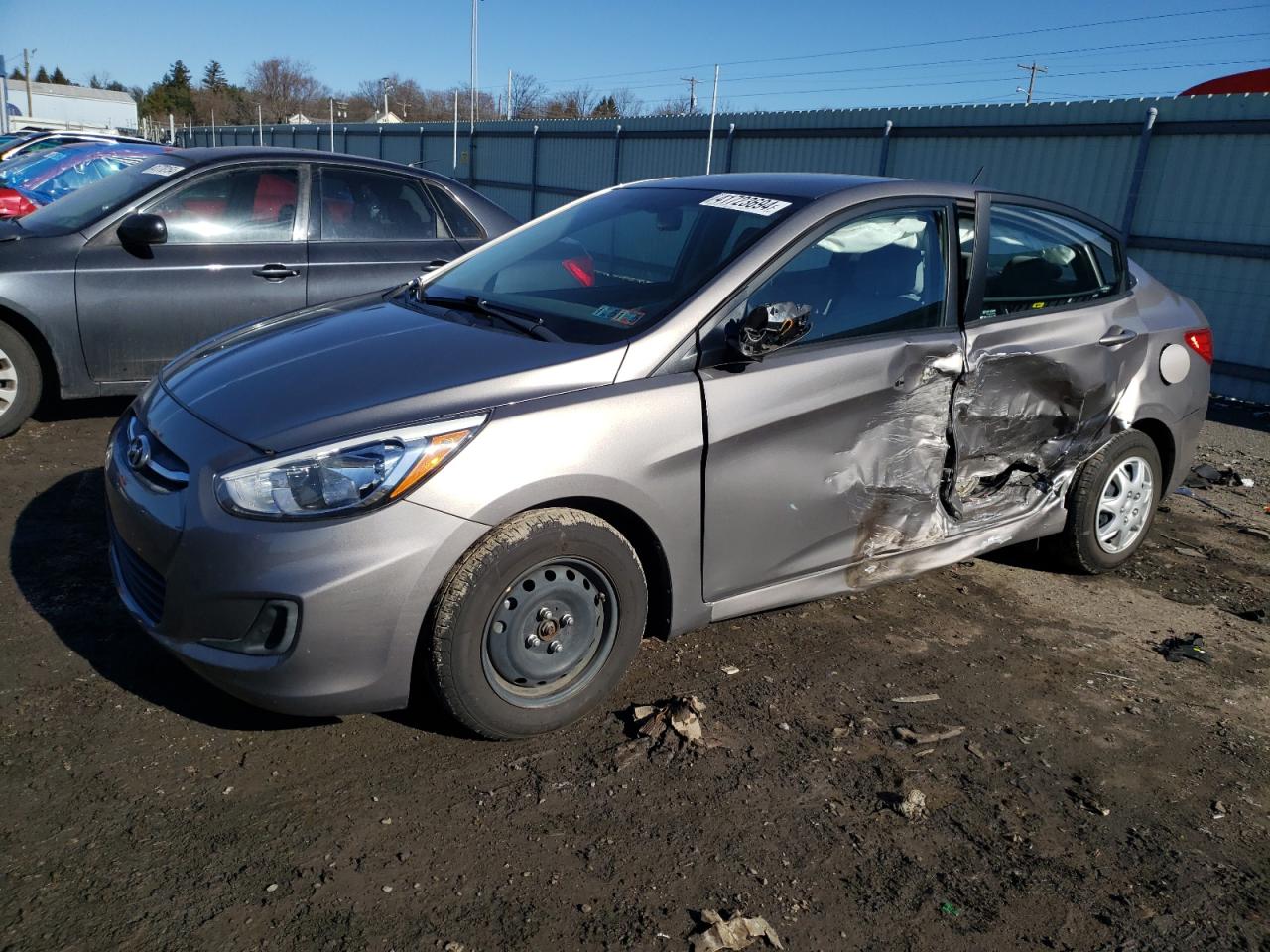 HYUNDAI ACCENT 2017 kmhct4ae4hu357445