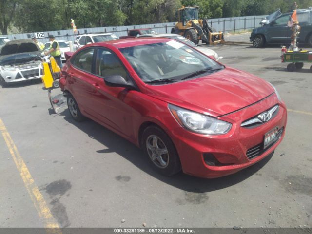 HYUNDAI ACCENT 2013 kmhct4ae5du303839