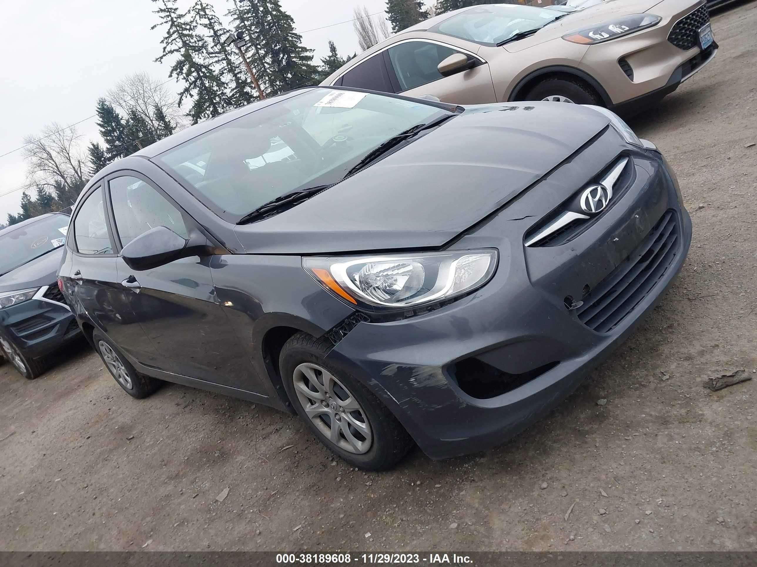 HYUNDAI ACCENT 2013 kmhct4ae5du385118