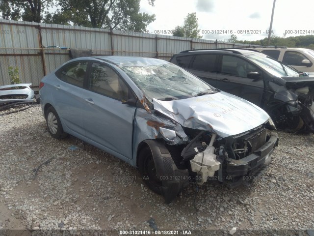 HYUNDAI ACCENT 2013 kmhct4ae5du486787