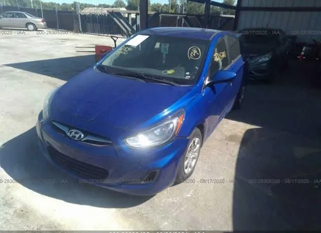 HYUNDAI ACCENT 2013 kmhct4ae5du498387