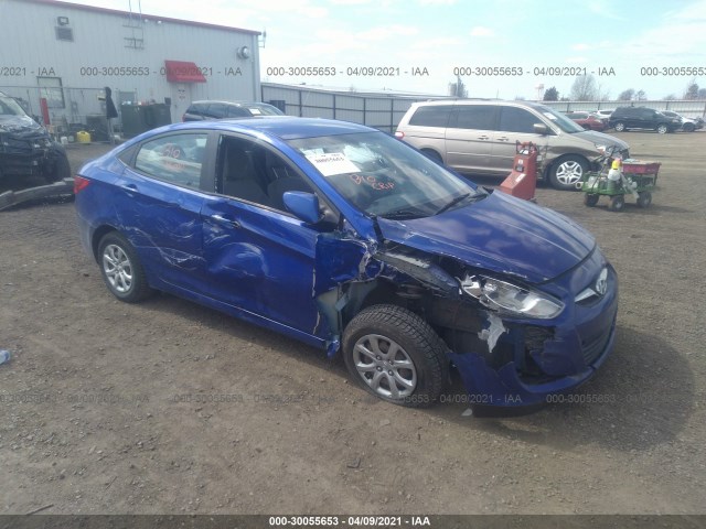 HYUNDAI ACCENT 2014 kmhct4ae5eu709931