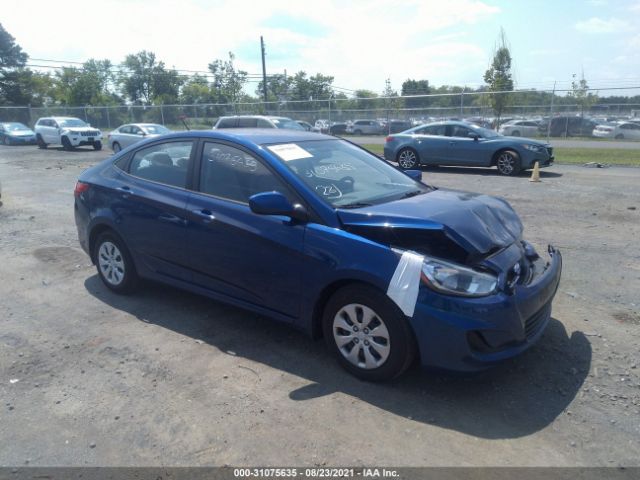 HYUNDAI ACCENT 2016 kmhct4ae5gu095403