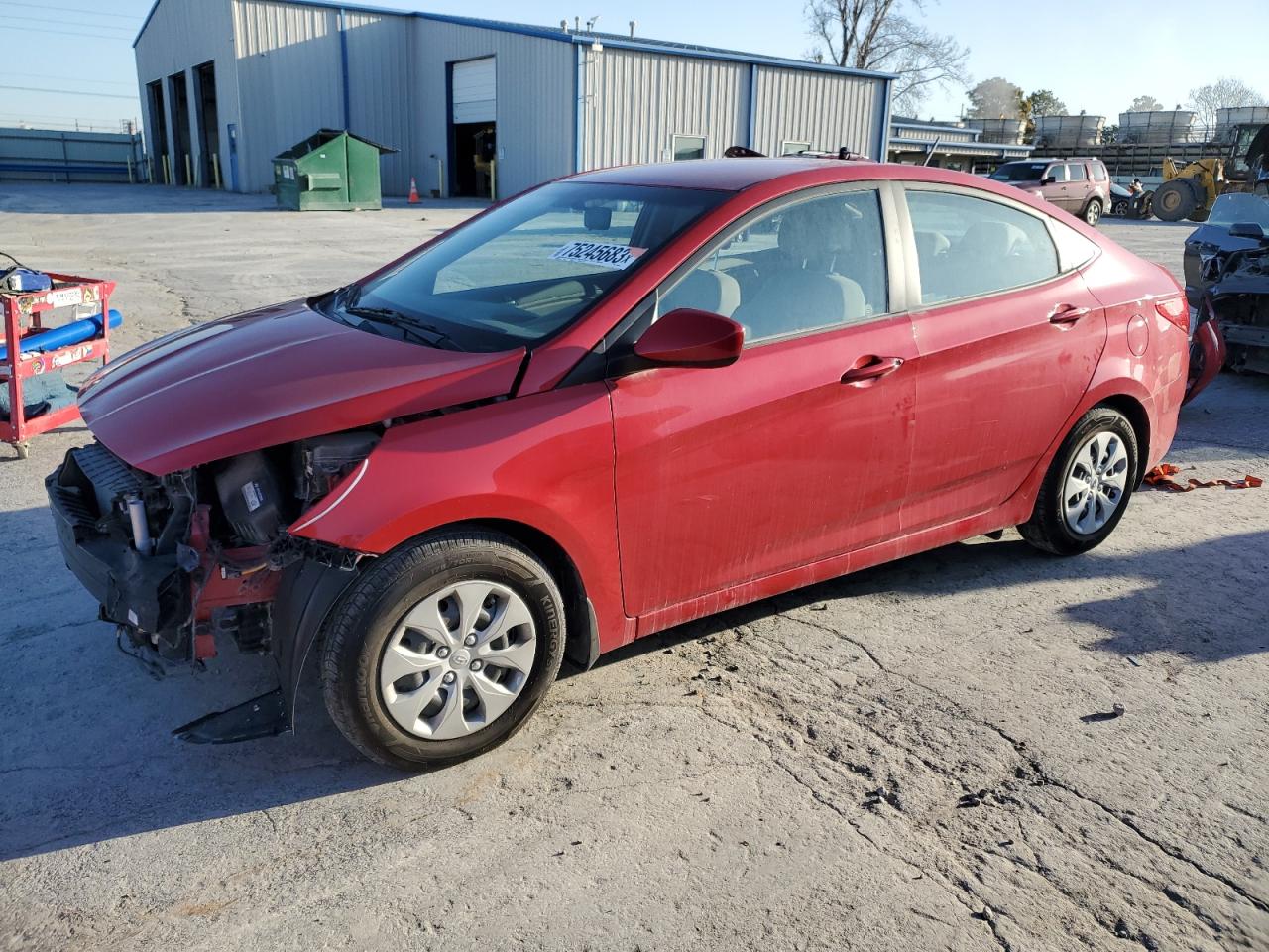 HYUNDAI ACCENT 2016 kmhct4ae5gu141635