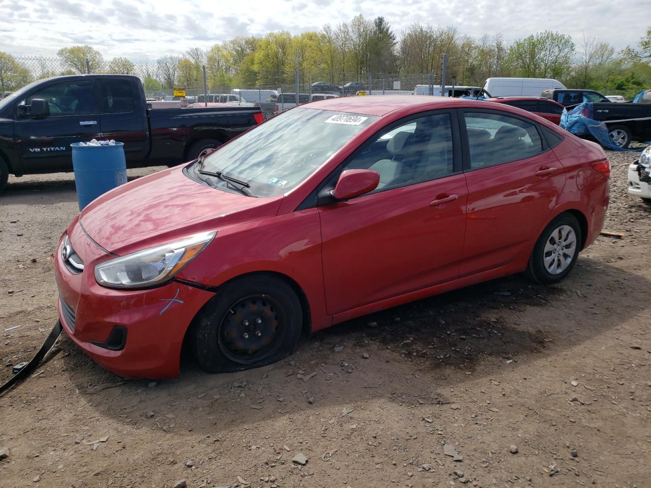 HYUNDAI ACCENT 2016 kmhct4ae5gu953484