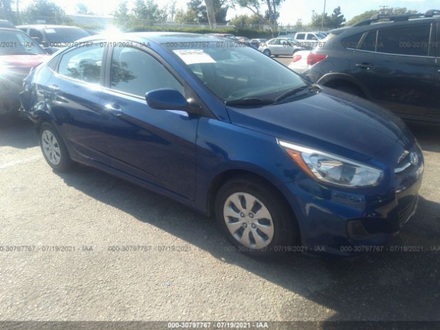 HYUNDAI ACCENT 2017 kmhct4ae5hu279533