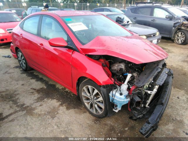 HYUNDAI ACCENT 2017 kmhct4ae5hu349287