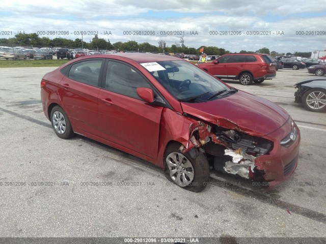 HYUNDAI ACCENT 2017 kmhct4ae5hu357566