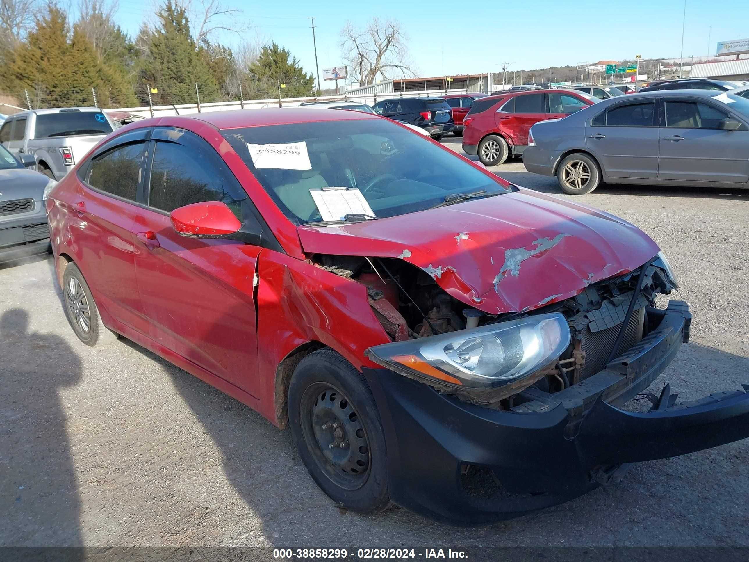 HYUNDAI ACCENT 2013 kmhct4ae6du481307