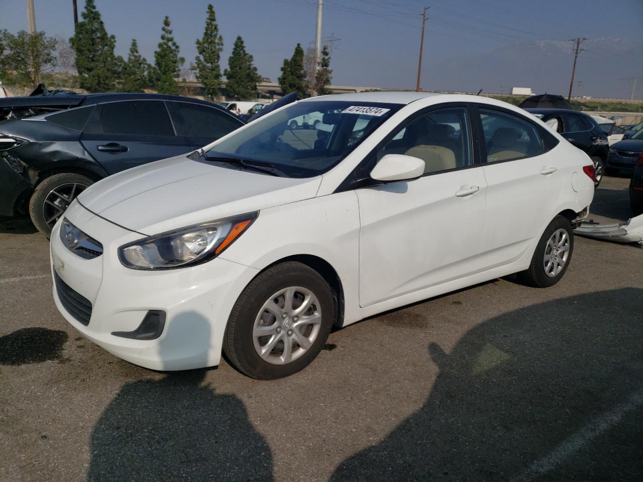 HYUNDAI ACCENT 2014 kmhct4ae6eu609563