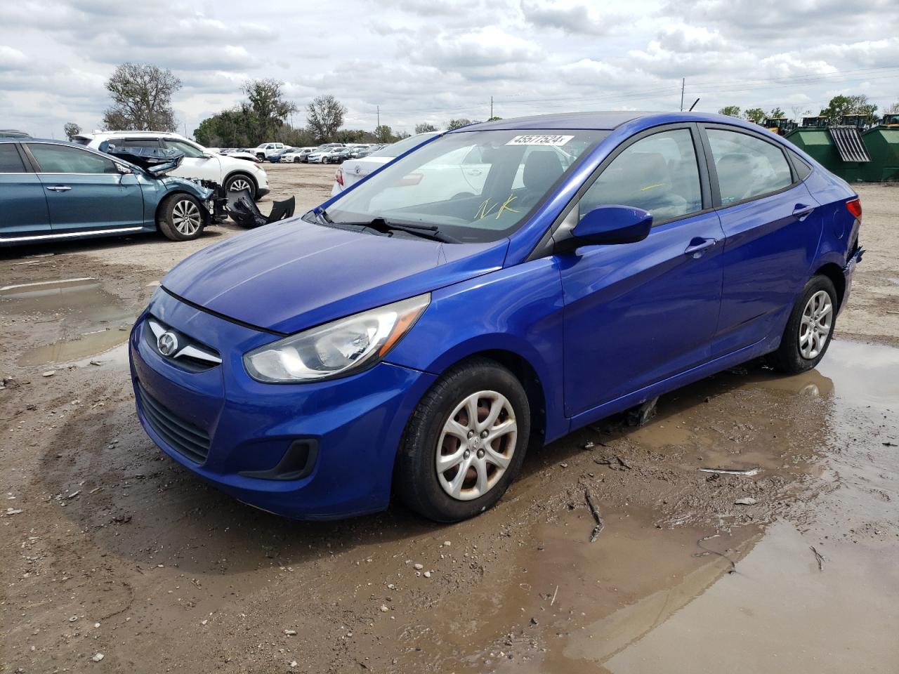 HYUNDAI ACCENT 2014 kmhct4ae6eu635998