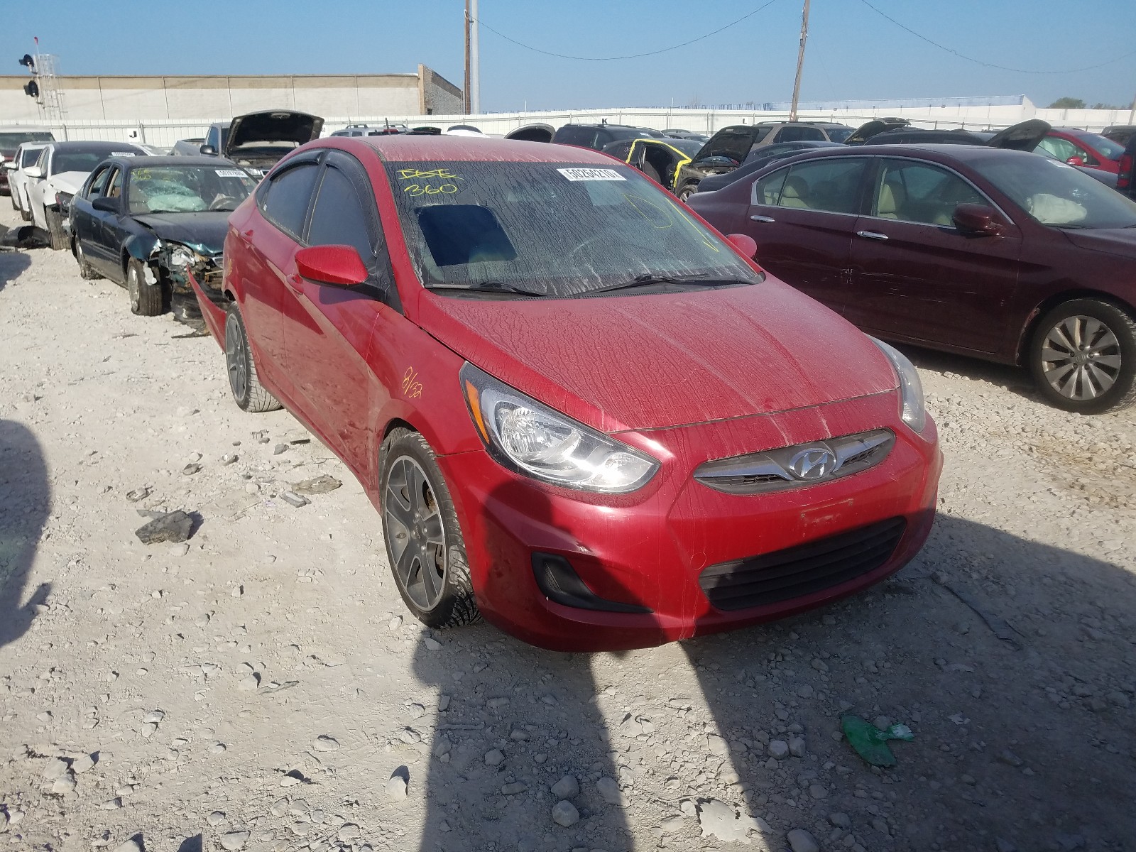 HYUNDAI ACCENT GLS 2014 kmhct4ae6eu639405