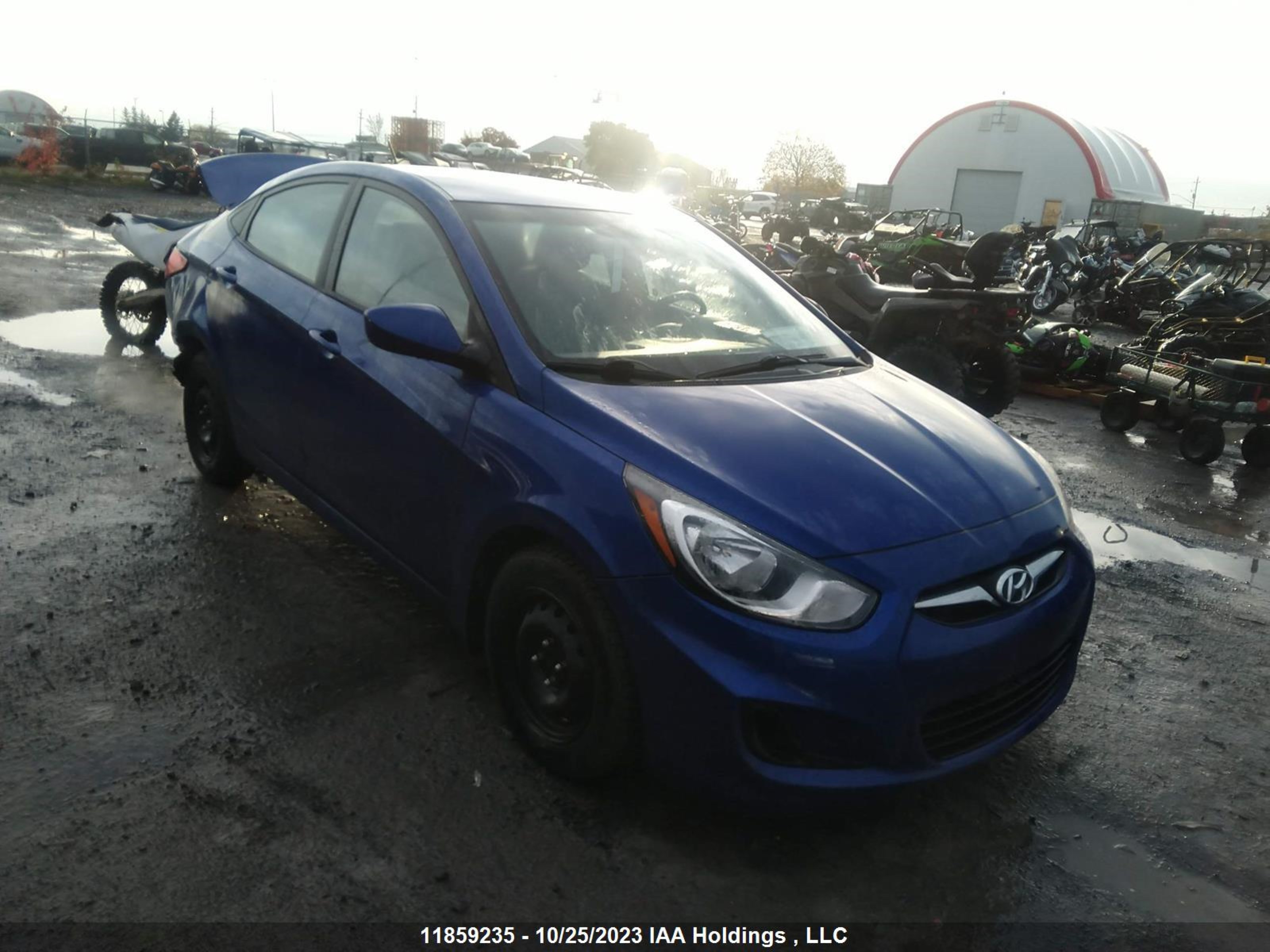 HYUNDAI ACCENT 2014 kmhct4ae6eu652347