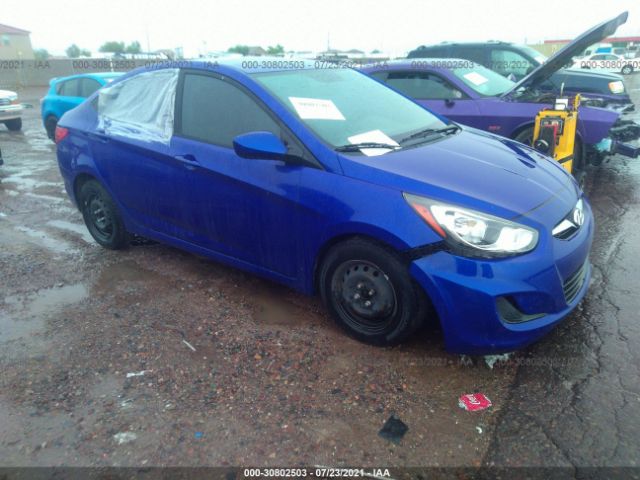 HYUNDAI ACCENT 2014 kmhct4ae6eu684652