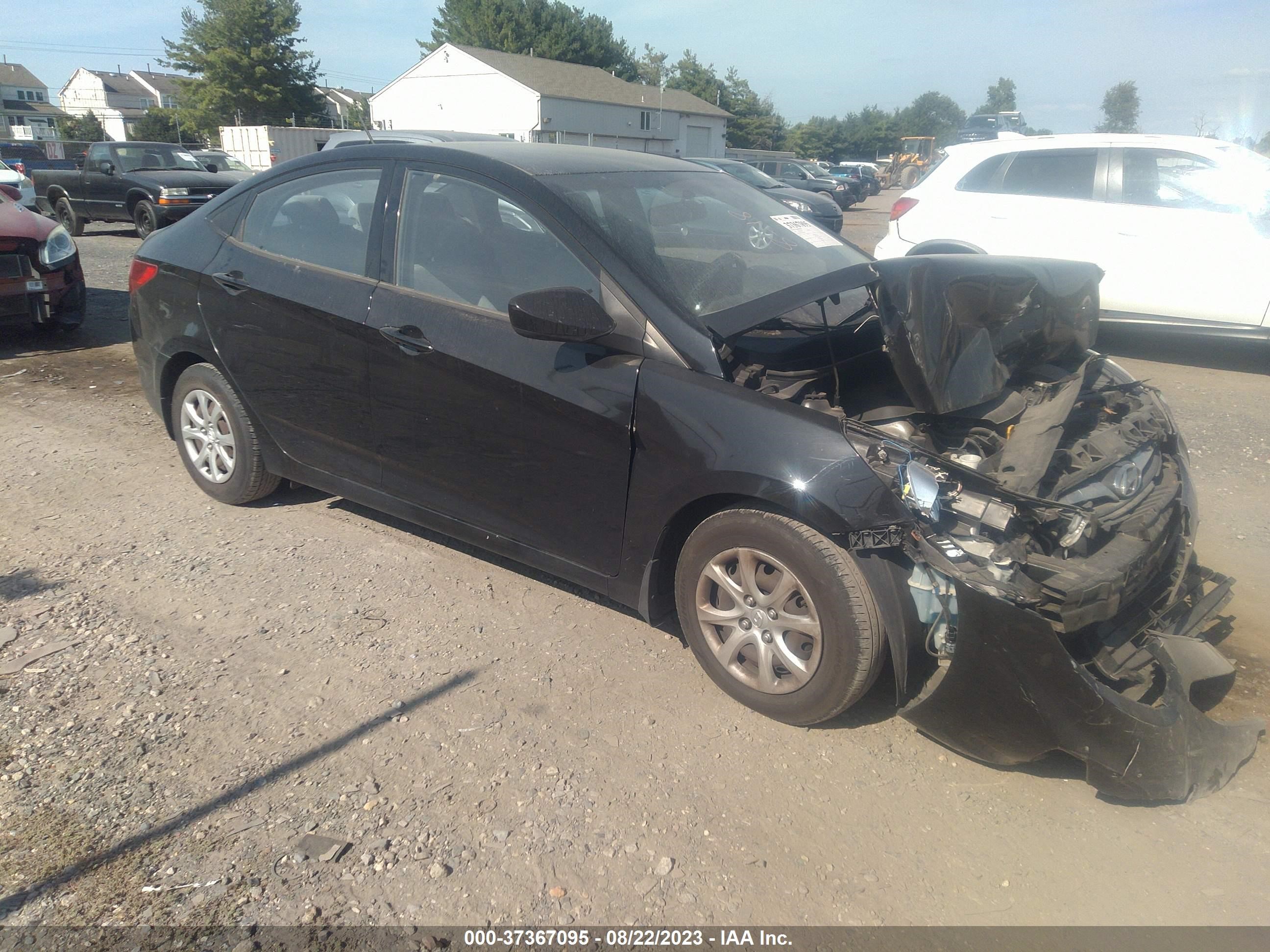 HYUNDAI ACCENT 2014 kmhct4ae6eu703992