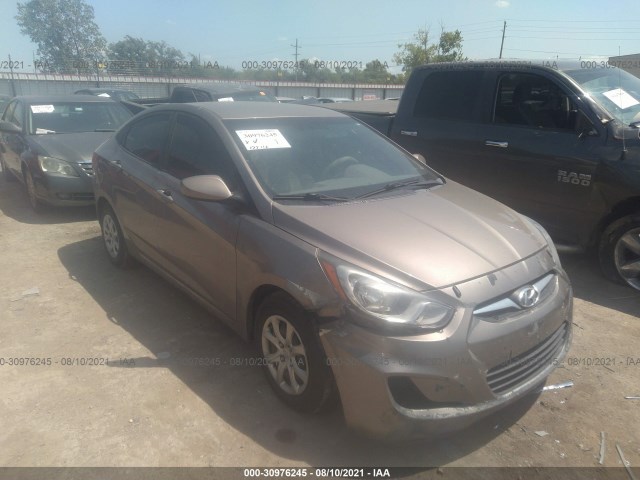 HYUNDAI ACCENT 2014 kmhct4ae6eu716659