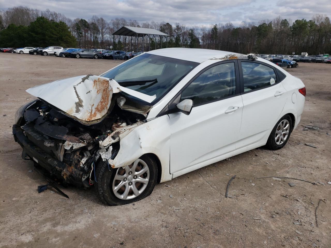 HYUNDAI ACCENT 2014 kmhct4ae6eu716905