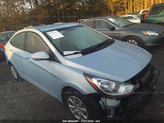 HYUNDAI ACCENT 2014 kmhct4ae6eu729945