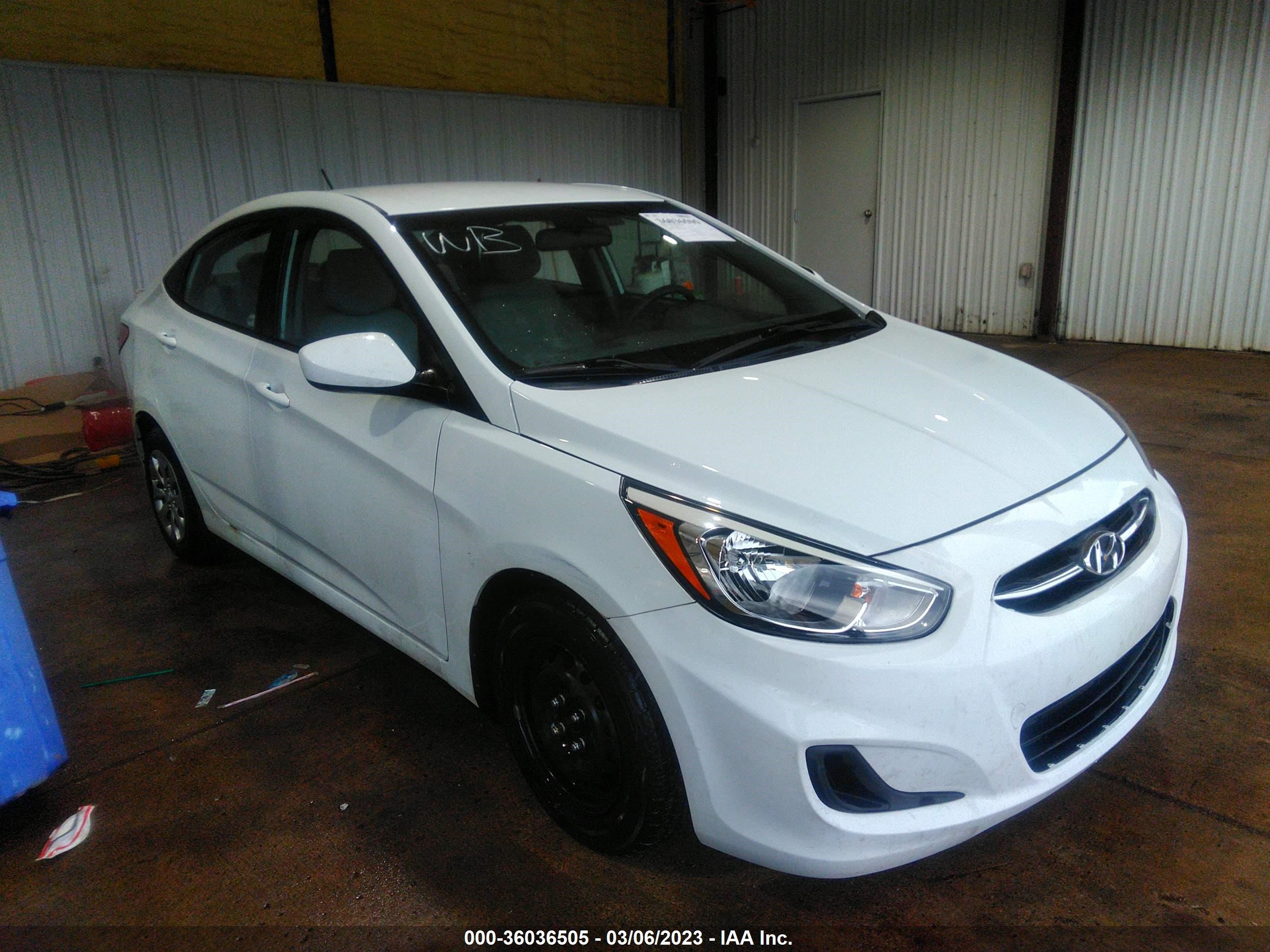 HYUNDAI ACCENT 2016 kmhct4ae6gu048798