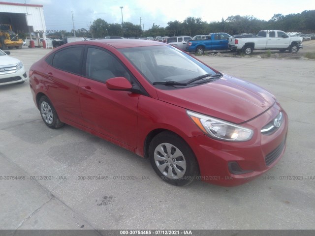 HYUNDAI ACCENT 2016 kmhct4ae6gu057677