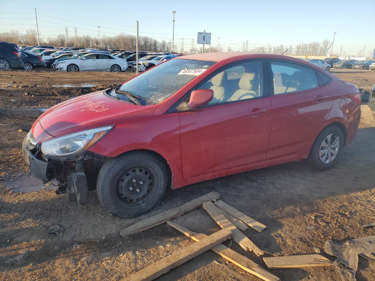 HYUNDAI ACCENT 2016 kmhct4ae6gu073684