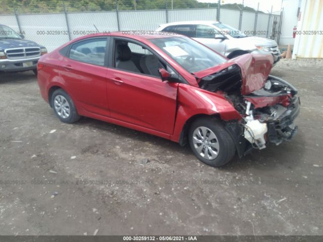 HYUNDAI ACCENT 2016 kmhct4ae6gu083227