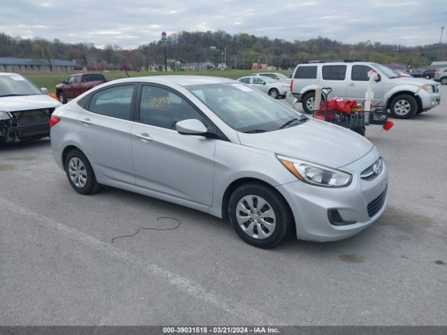 HYUNDAI ACCENT 2016 kmhct4ae6gu115562