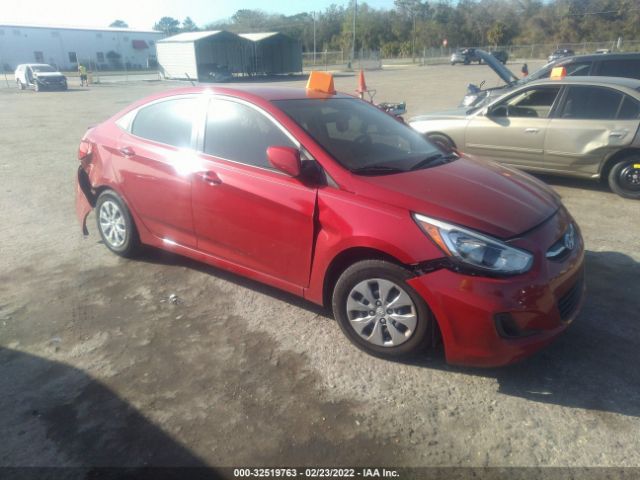 HYUNDAI ACCENT 2016 kmhct4ae6gu150165