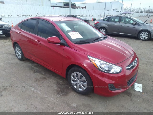 HYUNDAI ACCENT 2017 kmhct4ae6hu285809