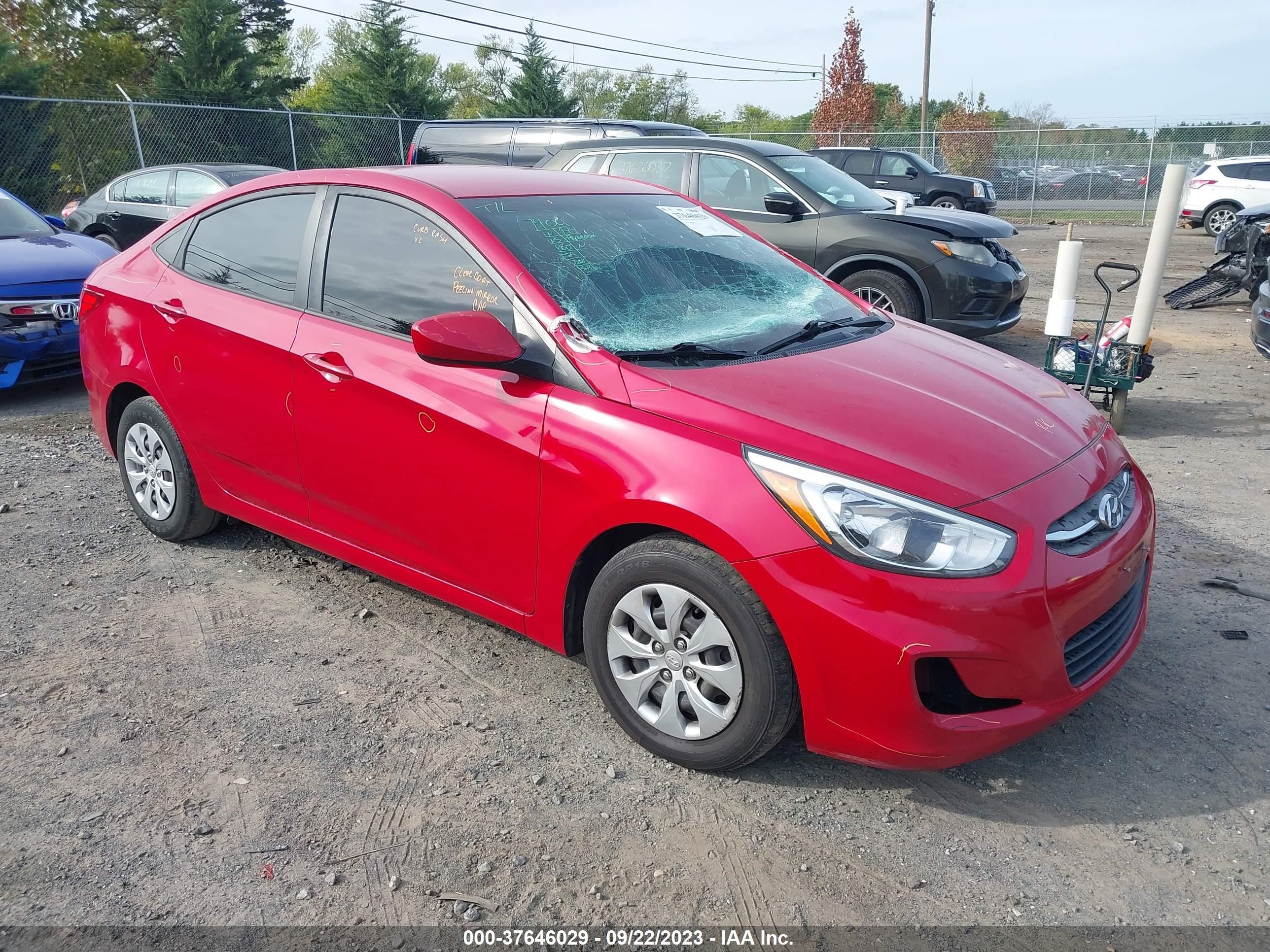 HYUNDAI ACCENT 2017 kmhct4ae6hu290587