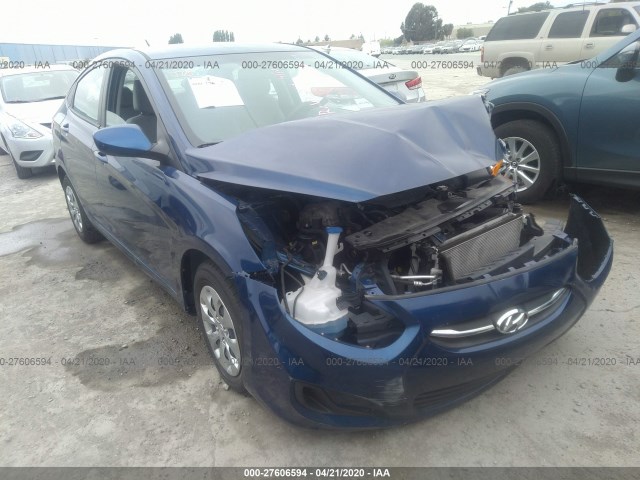 HYUNDAI ACCENT 2017 kmhct4ae6hu317223