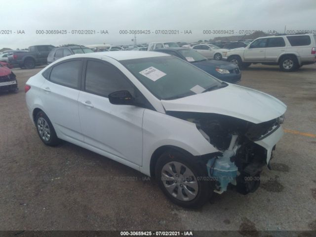 HYUNDAI ACCENT 2017 kmhct4ae6hu321241