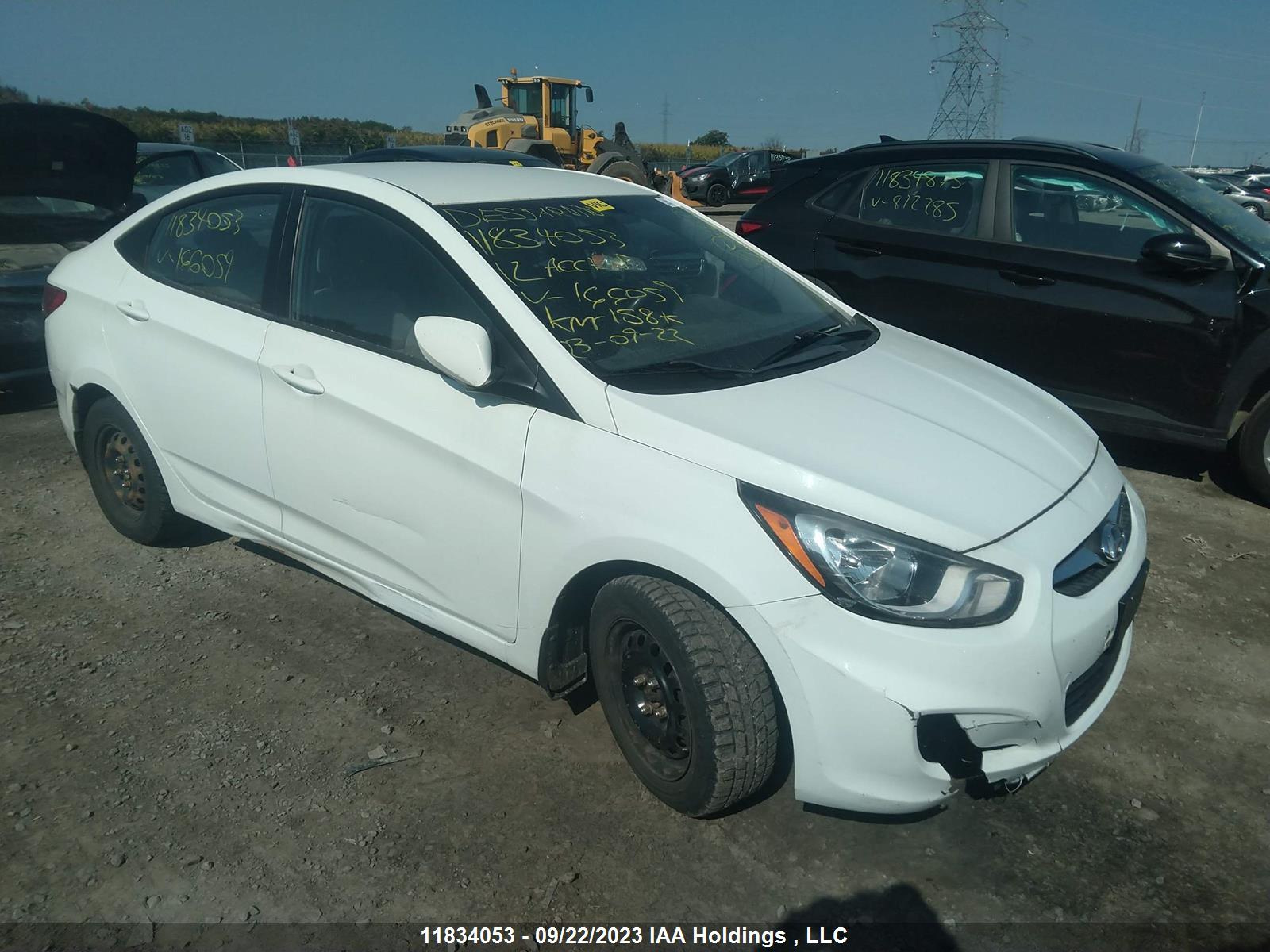 HYUNDAI ACCENT 2012 kmhct4ae7cu166059