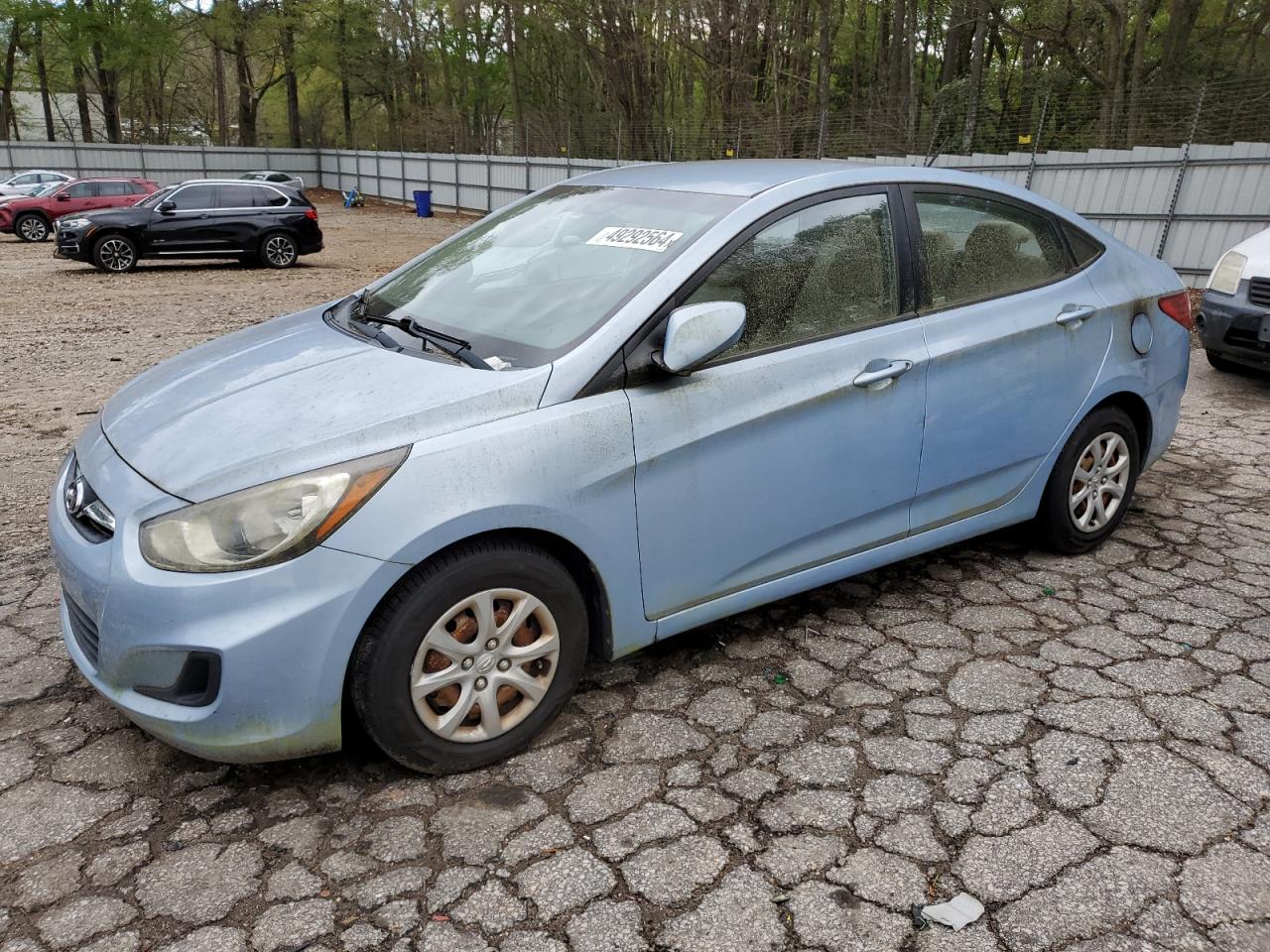 HYUNDAI ACCENT 2012 kmhct4ae7cu205281