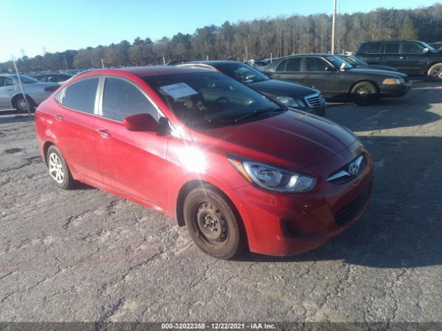 HYUNDAI ACCENT 2012 kmhct4ae7cu209833