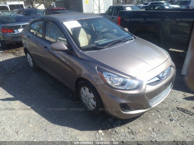 HYUNDAI ACCENT 2013 kmhct4ae7du444945