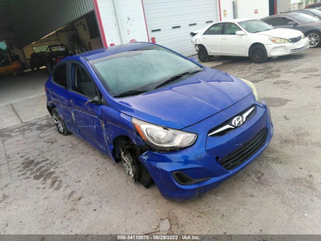 HYUNDAI ACCENT 2013 kmhct4ae7du484247