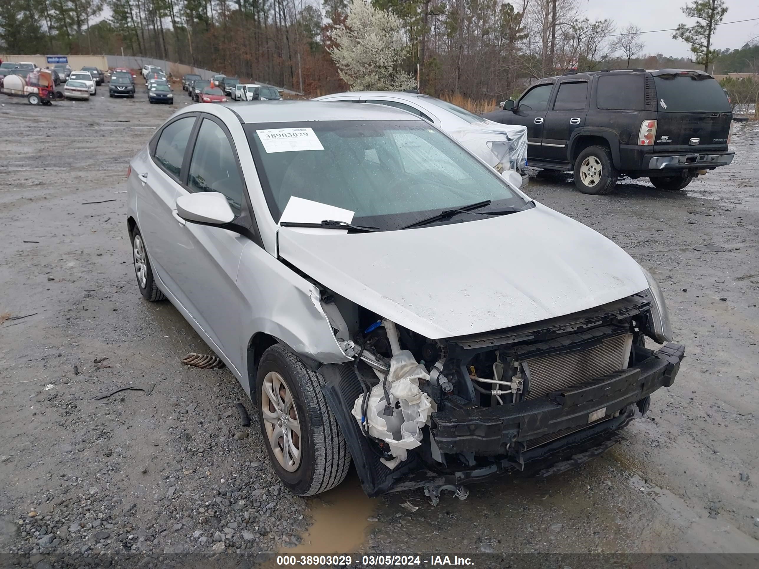 HYUNDAI ACCENT 2013 kmhct4ae7du508899