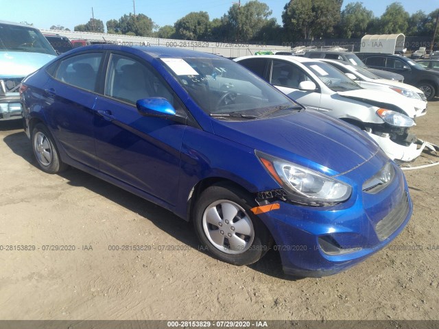 HYUNDAI ACCENT 2013 kmhct4ae7du554717