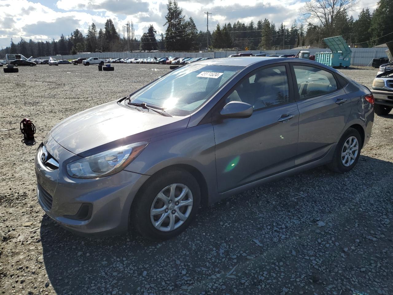 HYUNDAI ACCENT 2013 kmhct4ae7du582582