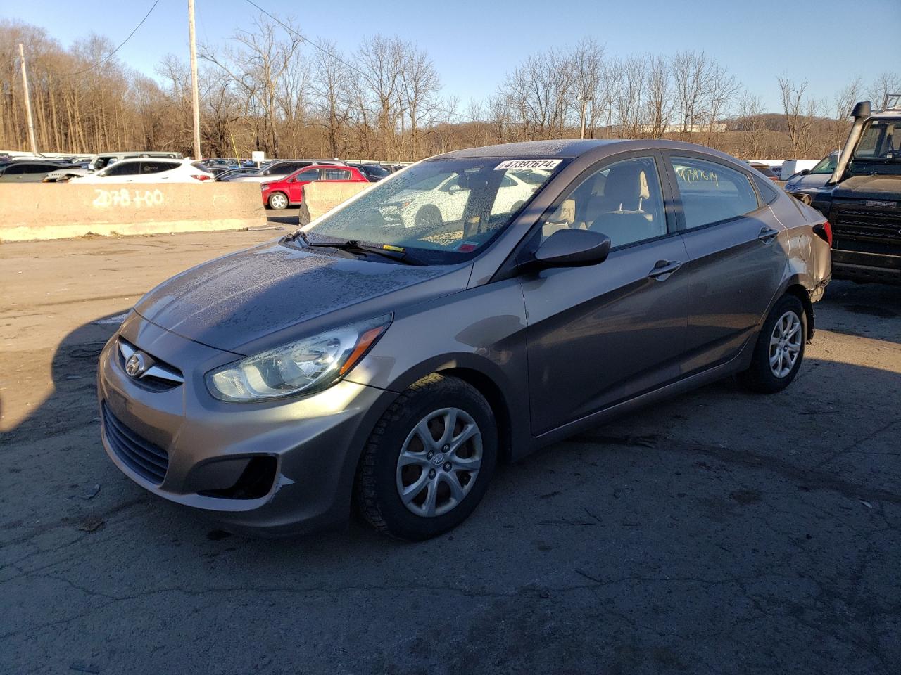 HYUNDAI ACCENT 2014 kmhct4ae7eu596791