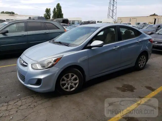 HYUNDAI ACCENT 2014 kmhct4ae7eu621401