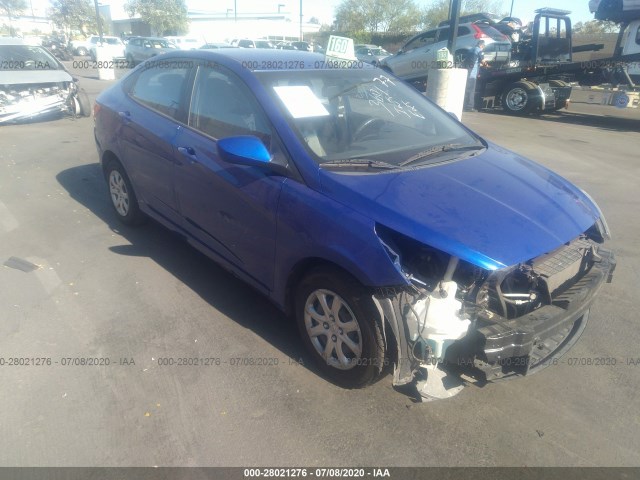 HYUNDAI ACCENT 2014 kmhct4ae7eu623486