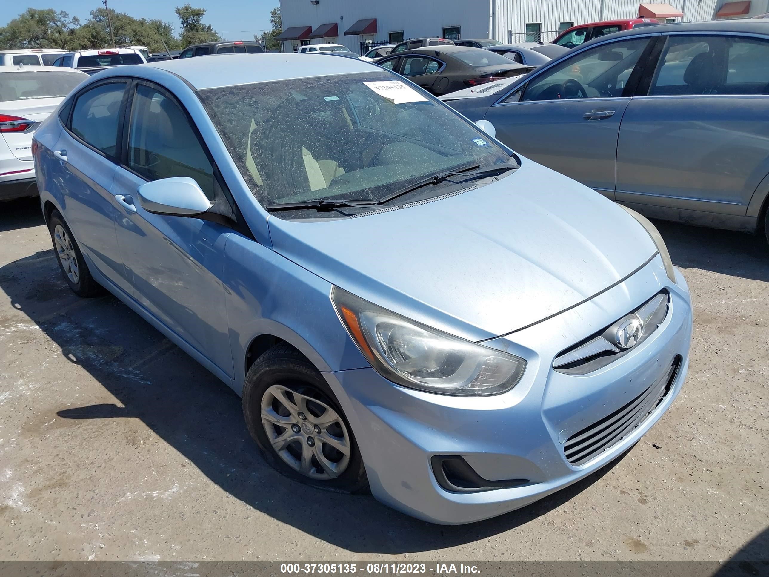 HYUNDAI ACCENT 2014 kmhct4ae7eu665804