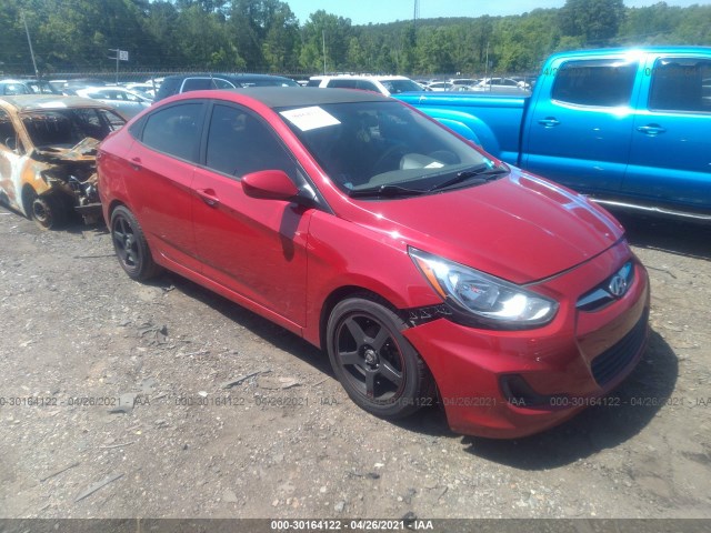 HYUNDAI ACCENT 2014 kmhct4ae7eu709753