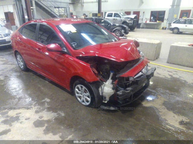 HYUNDAI ACCENT 2014 kmhct4ae7eu712538