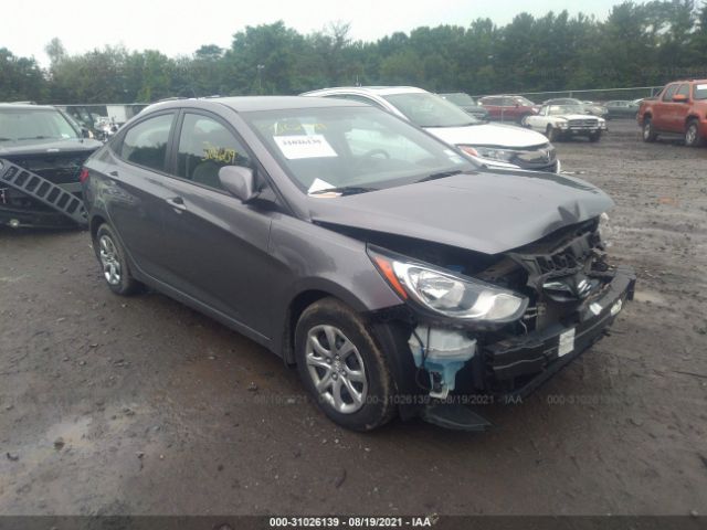 HYUNDAI ACCENT 2014 kmhct4ae7eu737293